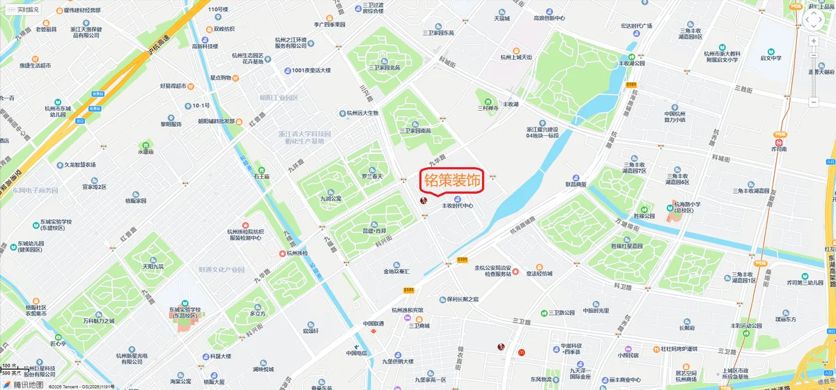 公司地图位置